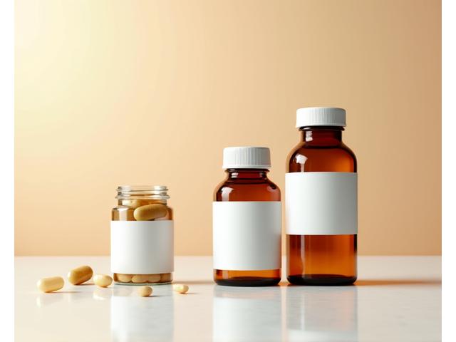 A balanced array of high-quality dietary supplements (DHA, Vitamin D, Magnesium) in amber bottles, suggesting wise supplementation choices.